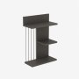 HANAH HOME Zidna polica Kinik Anthracite - slika 2