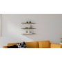 HANAH HOME Zidna polica Boss Walnut - slika 1