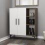 HANAH HOME Višenamenski ormar Viva Walnut White - slika 2