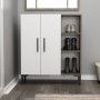 HANAH HOME Višenamenski ormar Viva Walnut White - slika 1