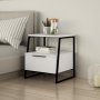 HANAH HOME Noćni stočić Pal White - slika 1