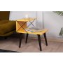 HANAH HOME Noćni stočić Cross Yellow - slika 2