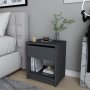 HANAH HOME Noćni stočić Sheridan Anthracite - slika 2