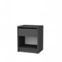 HANAH HOME Noćni stočić Sheridan Anthracite - slika 5