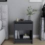 HANAH HOME Noćni stočić Sheridan Anthracite - slika 1