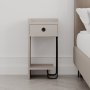 HANAH HOME Noćni stočić Sirius Left Mocha - slika 5