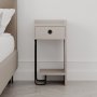 HANAH HOME Noćni stočić Sirius Right Light Mocha - slika 5