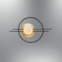 OPVIQ Zidna lampa L1222 Black - slika 4