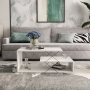 HANAH HOME Sto za dnevnu sobu Cayenne White - slika 1