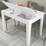 HANAH HOME Kuhinjski sto Kiev 510 White - slika 4