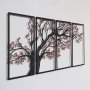 WALLXPERT Zidna dekoracija Autumn Vibes Set of 4 APT740 S - slika 4