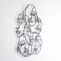 WALLXPERT Zidna dekoracija Faces Line Art APT743 M - slika 1