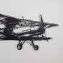 WALLXPERT Zidna dekoracija Airplane APT322MS - slika 3