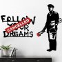 WALLXPERT Zidna dekoracija Banksy Metal 06 - slika 2