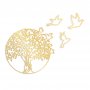 WALLXPERT Zidna dekoracija Tree And Birds 4 - slika 1