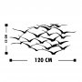 WALLXPERT Zidna dekoracija Herd Of Birds 1 - slika 4