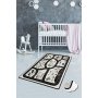 Conceptum Hypnose Tepih (140x190) Black City - slika 1