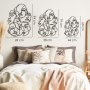 WALLXPERT Zidna dekoracija Faces Line Art APT743 S - slika 4