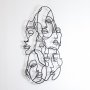 WALLXPERT Zidna dekoracija Faces Line Art APT743 S - slika 1