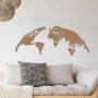 WALLXPERT Zidna dekoracija World Map Large Copper - slika 2