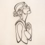 WALLXPERT Zidna dekoracija Woman Silhouette APT596MS - slika 1