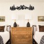 WALLXPERT Zidna dekoracija Mountains Metal Wall Art APT630 - slika 3