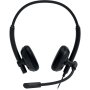 CANYON HS-07 PC Mic 3.5/USB Flat 2.8m Black (CNS-HS07B) - slika 1