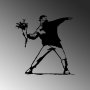 WALLXPERT Zidna dekoracija Banksy Metal 01 - slika 5
