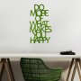 WALLXPERT Zidna dekoracija Do More Of What Makes You Happy 11 - slika 3