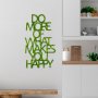 WALLXPERT Zidna dekoracija Do More Of What Makes You Happy 11 - slika 2