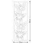 WALLXPERT Zidna dekoracija Metal Art Butterfly - slika 3
