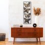 WALLXPERT Zidna dekoracija Metal Art Butterfly - slika 2