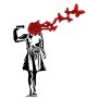WALLXPERT Zidna dekoracija Banksy 9 1 - slika 1