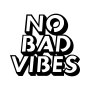 WALLXPERT Zidna dekoracija No Bad Vibes - slika 1