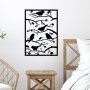 WALLXPERT Zidna dekoracija Tree Branch Birds - slika 2
