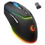 RAMPAGE Vortex M1 RGB bežični gejmerski miš crni - slika 2