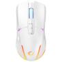 RAMPAGE Nova M4 RGB bežični gejmerski miš beli - slika 1