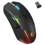 RAMPAGE Nova M4 RGB bežični gejmerski miš crni - slika 3
