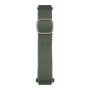 JUST IN CASE Zamenske narukvice 2u1 za pametne satove 20mm Crna-Zelena - slika 2