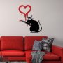 WALLXPERT Zidna dekoracija Banksy Metal 08 - slika 4