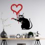 WALLXPERT Zidna dekoracija Banksy Metal 08 - slika 2