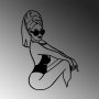 WALLXPERT Zidna dekoracija Cool Woman - slika 5