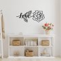 WALLXPERT Zidna dekoracija Love And Flower - slika 2