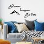 WALLXPERT Zidna dekoracija Dream Imagine Belive - slika 2