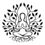 WALLXPERT Zidna dekoracija Yoga - slika 1