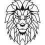 WALLXPERT Zidna dekoracija Lion - slika 1