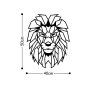 WALLXPERT Zidna dekoracija Lion - slika 3