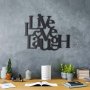 WALLXPERT Zidna dekoracija Live Love Laugh - slika 2