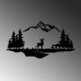 WALLXPERT Zidna dekoracija Deer And Landscape 1 - slika 5