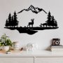 WALLXPERT Zidna dekoracija Deer And Landscape 1 - slika 2
